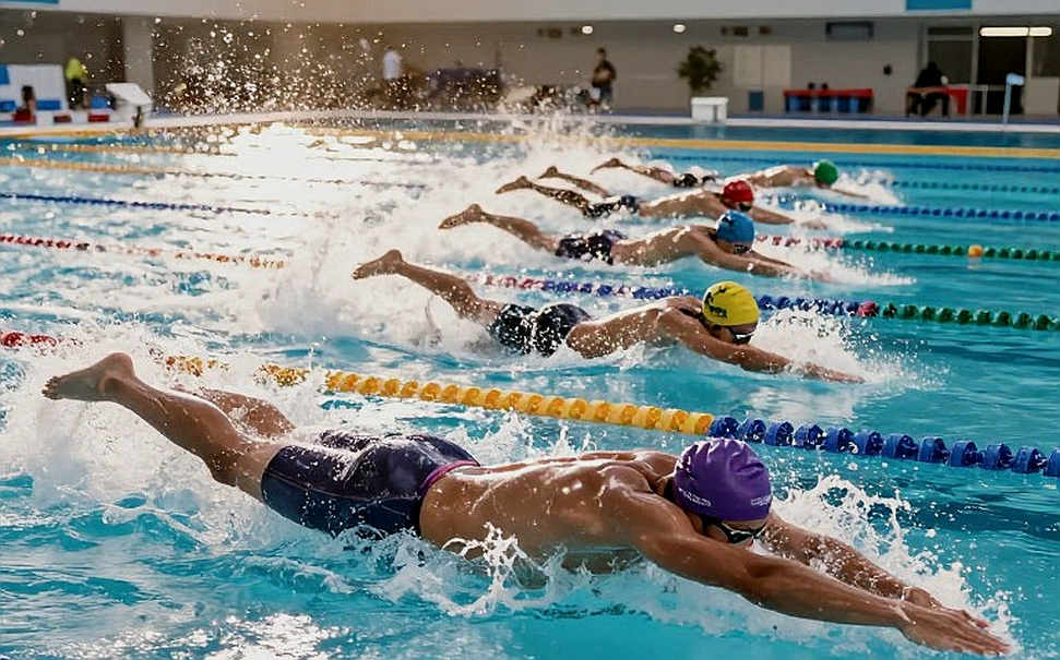 McEvoy thử khúc côn cầu trên băng ở Astana: vùng cơ mà bơi lội chưa từng đo